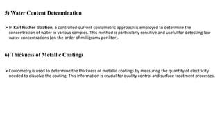 "Coulometry: Fundamentals & Applications" | PPT