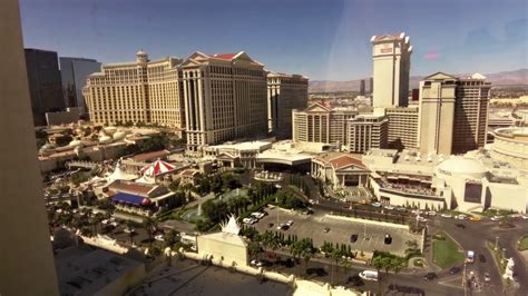 Vegas Strip -Flamingo Hotel view - YouTube