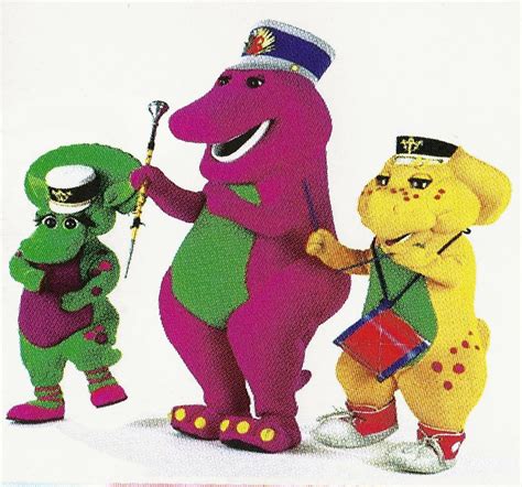 Barney BJ and Baby Bop in an Marching Band by JeremyCrispo19 on DeviantArt