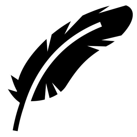 Feather icon | Game-icons.net