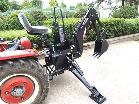 3 Point Hitch PTO BHM5600 Hydraulic Tractor Backhoe Attachment with 10 ...