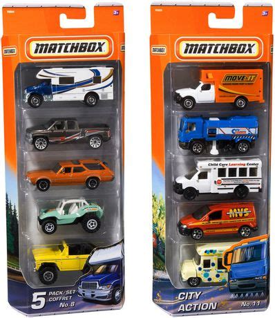 Matchbox Vehicles 5-Pack - Styles May Vary | Walmart Canada