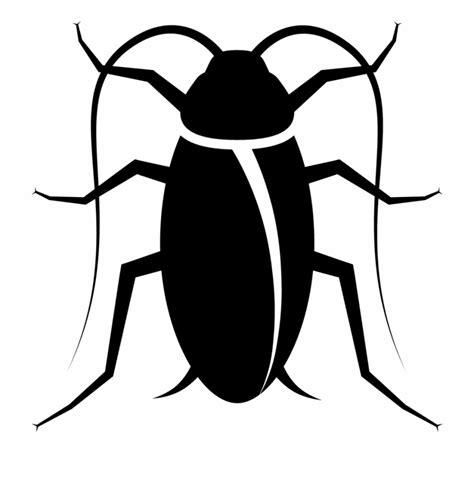 Cockroach Beetle Clip art Silhouette Membrane - png download - 1247*1407 - Free Transparent ...