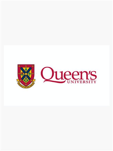 "Queen's University Logo" Sticker for Sale by jpmceach | Redbubble