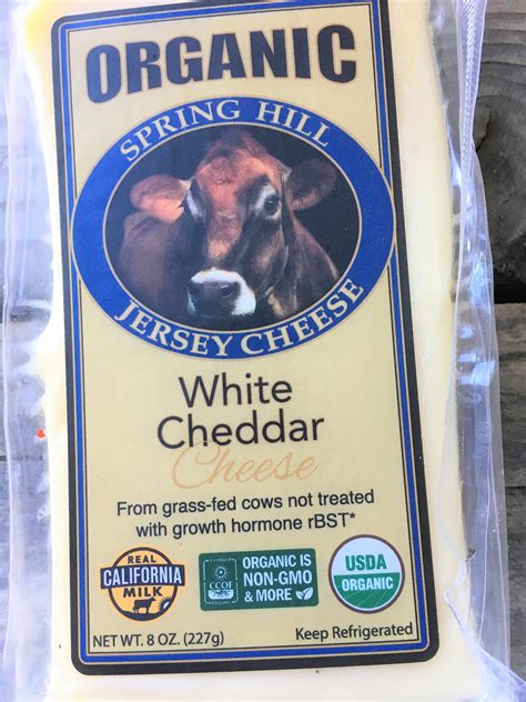 Organic White Cheddar Cheese | The Market | Daily Harvest Express