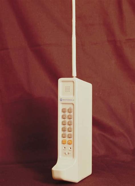 Motorola DynaTAC portable cellular telephone prototype, circa 1973 ...