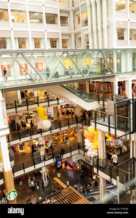 Inside the Oslo City shopping mall in Oslo, Norway Stock Photo - Alamy