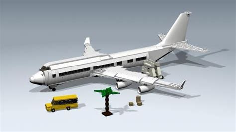 LEGO MOC Boeing 747-400er by mitch | Rebrickable - Build with LEGO