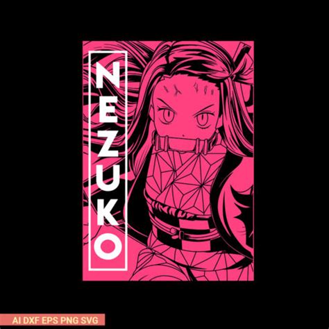 A Demon Slayer Nezuko T-shirt design - MasterBundles