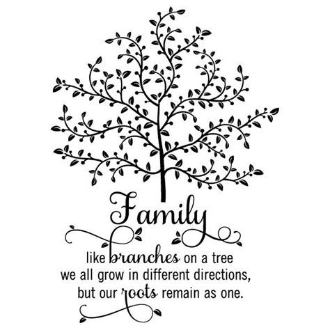 Family Like Branches Tree Quote