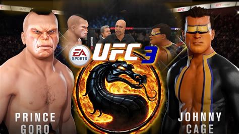 EA Sports UFC 3 - Johnny Cage vs Goro Montage - YouTube