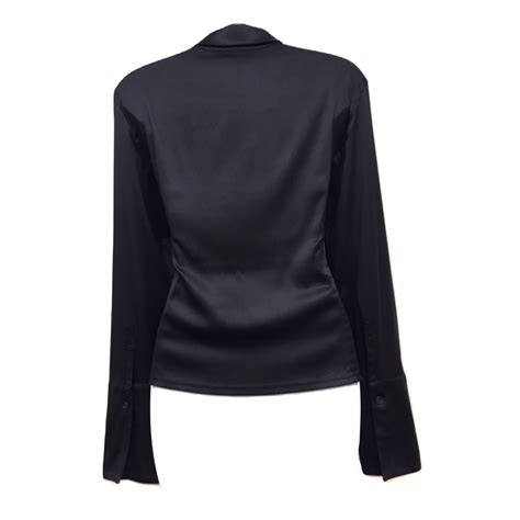 Karen Millen Tops Black Silk ref.57680 - Joli Closet