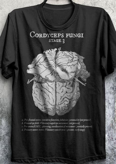 Cordyceps Fungi - The Last of Us - black tee by IlustrandoEnarg on ...