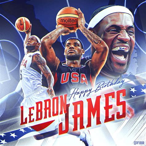 Lebron James Birthday : Lebron James Miami Heat NBA Birthday ...