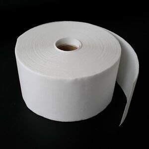 5 INCH DOUBLE SIDED FUSIBLE IRON ON BUCKRAM - STIFFENER - MANY USES | eBay