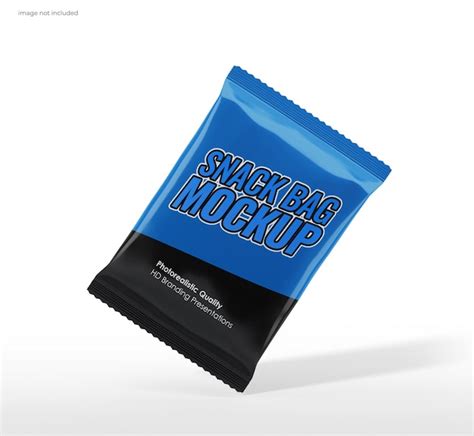 Premium PSD | Snack Packaging Mockup