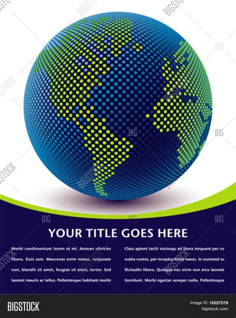 Digital World Map Vector & Photo (Free Trial) | Bigstock