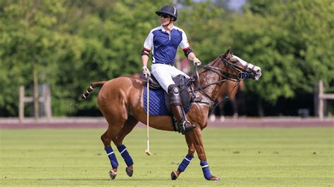 Prince William plays in Royal Charity Polo Cup - YouTube