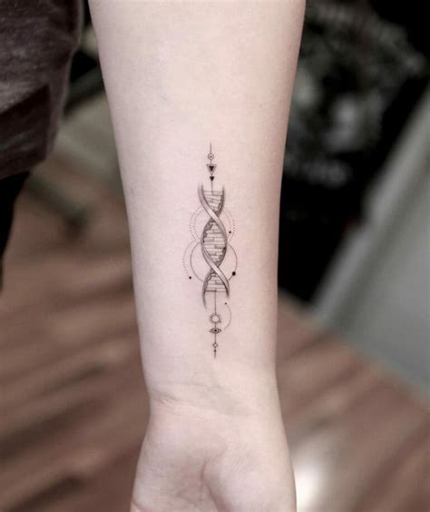 101 Best Double Helix Tattoo Ideas that Will Blow Your Mind!