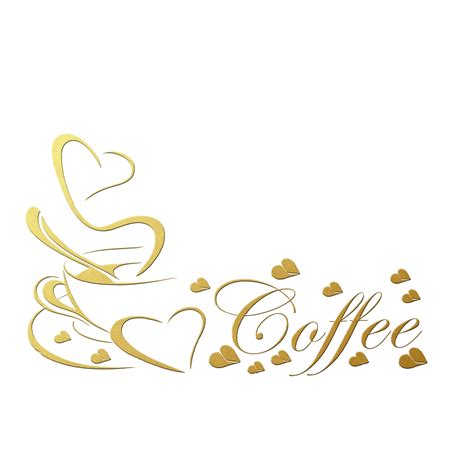 Coffee Sign Gold Logo Free Stock Photo - Public Domain Pictures