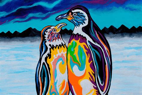 Alec & Annie McZoo - Lovable penguin art by Steven Brown – Steven Brown Art