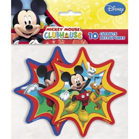 GeeksHive: Mickey Mouse Club House Cut outs - 10 Pcs Unique - Children ...