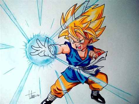 Dibujo Goku SSJ (GT) | DRAGON BALL ESPAÑOL Amino