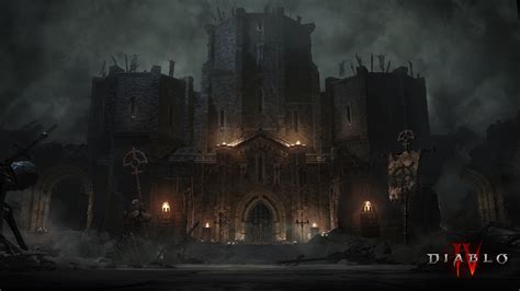 Diablo 4 HD Castle Gaming Wallpaper, HD Games 4K Wallpapers, Images and Background - Wallpapers Den