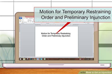 How to Get an Injunction (with Pictures) - wikiHow