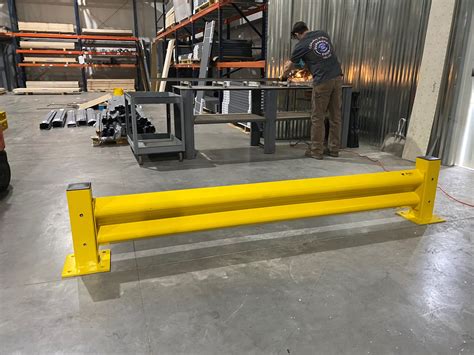 Forklift Protection Rails | Construction Safety Barriers