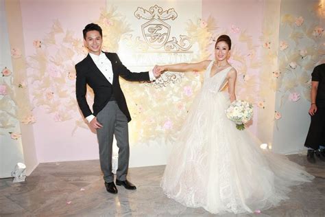 Celebrity Weddings: Tavia Yeung and Him Law | JayneStars.com