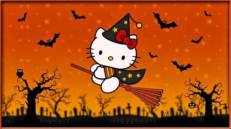 YouTube in 2023 | Hello kitty halloween wallpaper, Hello kitty ...