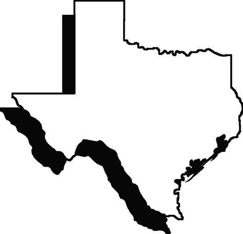 New Users - State Of Texas Outline Clipart - Full Size Clipart ...