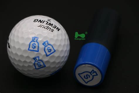 Personalized Plastic Golf Ball Stamps - China Golf Ball Stamps and Golf Ball Marker price