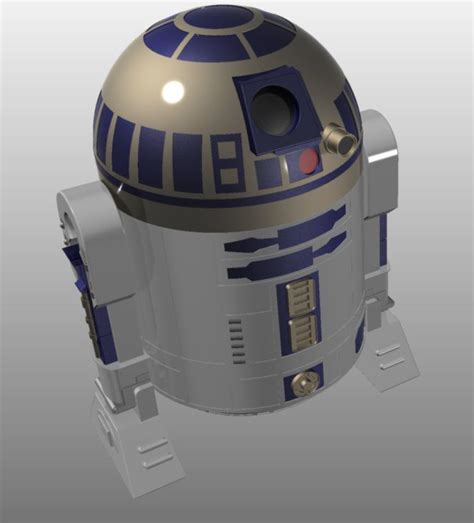 R2D2 Droid 3D model | CGTrader