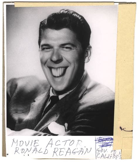 Movie Actor Ronald Reagan Gov. of California | International Center of ...