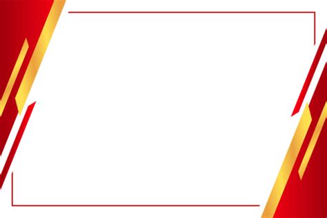 Red and Gold Certificate Border