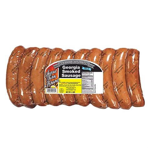 Sunset Farms Georgia Original Mild Smoked Sausage, 20 ct. - Sam's Club