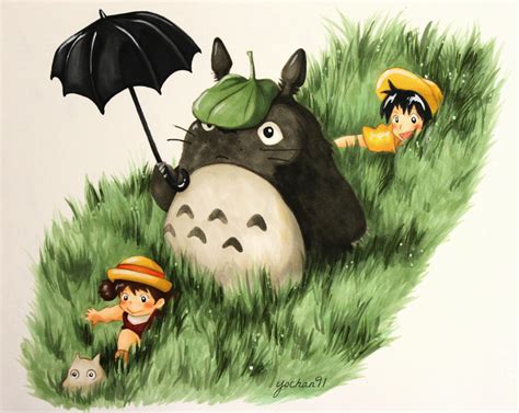 My neighbor totoro by yochan91 on DeviantArt