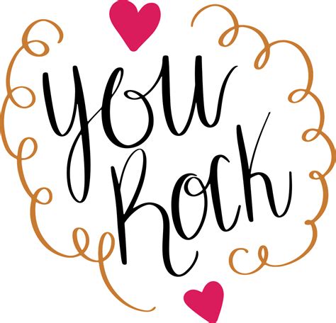 You Rock Hearts - Free vector graphic on Pixabay