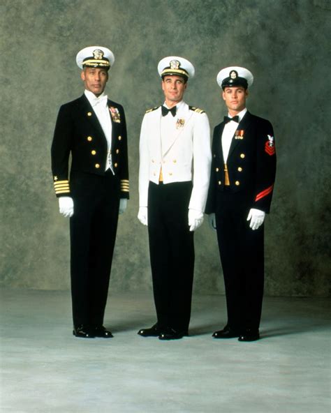 Left, men's Formal Dress uniform with Blue Mess Jacket and white tie ...