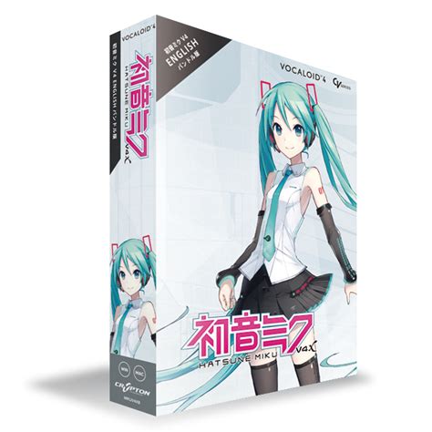 CRYPTON VOCALOID4 HATSUNE MIKU V4X ENGLISH BUNDLE 初音ミク VOCALOID4 HATSUNE MIKU V4X ENGLISH BUNDLE ...