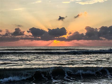 Today was my first beach sunrise since the hurricane and it was gorgeous! | Sunrise beach ...