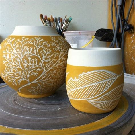 Pottery Carving Designs