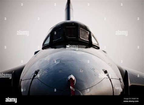 Head on view of a Vulcan Bomber, XH558 Stock Photo - Alamy