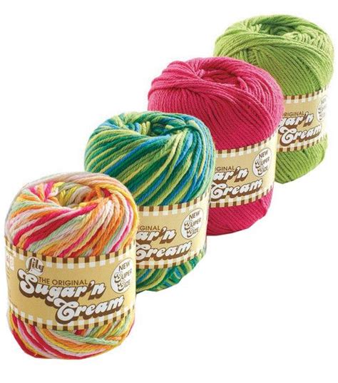 Lily Sugar'n Cream Super Size Yarn | JOANN | Yarn for sale, Sugar and ...