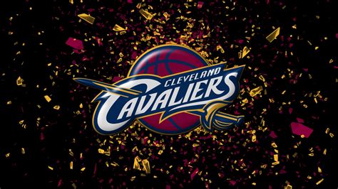 Cleveland Cavaliers Confetti Celebration HD Wallpaper