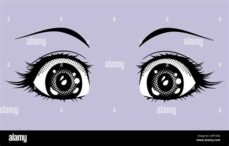 Piercing gaze Stock Vector Images - Alamy