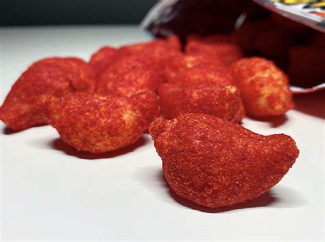 REVIEW: Cheetos Flamin' Hot Pepper Puffs - Junk Banter