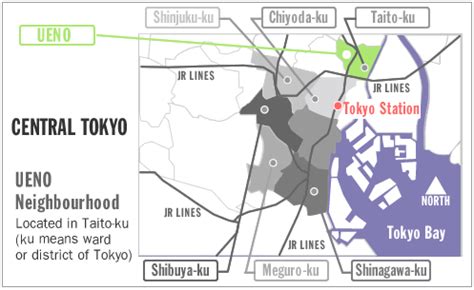 How to get to the Ueno Neighbourhood | digi-joho TOKYO